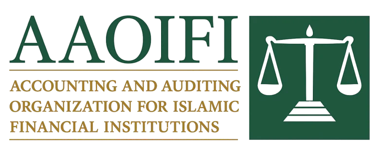 AAOIFI logo representing ethical standards in Islamic financial institutions.